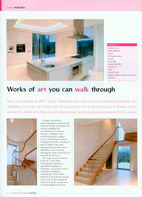 Construction Magazine (Nov '03)